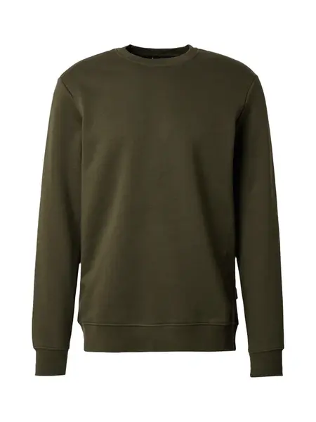 Only & Sons Mikina 'CONNOR'  kaki / tmavozelená