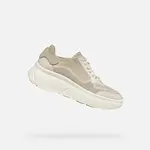 Beige women's sneakers Geox Nebula 2.0 X - Women's