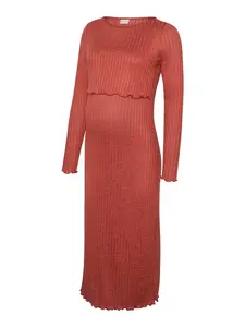 MAMALICIOUS Šaty  červená melírovaná