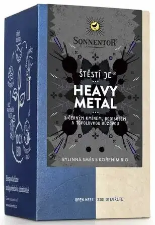 Štěstí je Heavy Metal bio (čaj, bylinná směs s kořením, porcovaná, 27g)