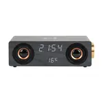 Budík Karlsson Classic BT Speaker šedá barva