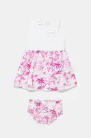 Dětské bavlněné šaty Guess