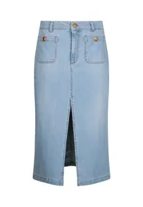 Liu Jo Sukňa  modrá denim