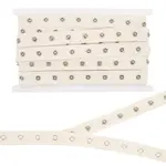 5 Yards 201 Stainless Steel Snap Button Tape