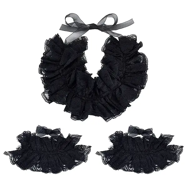 Polyester Lace Detachable Collars & Oversleeve