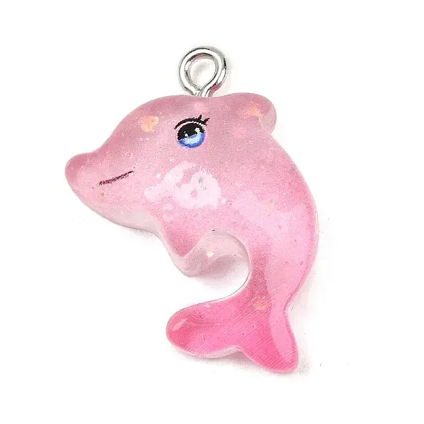 Ocean Theme Transparent Resin Pendants