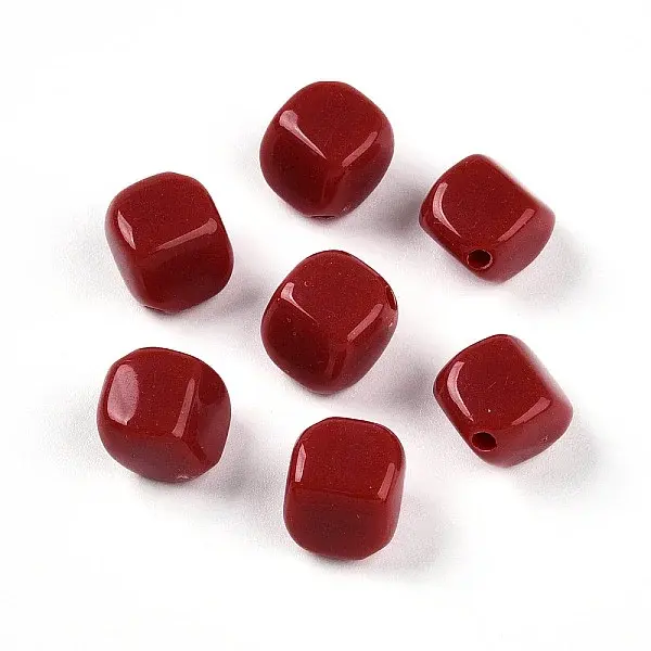 Opaque Acrylic Beads