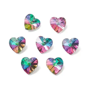 Faceted Glass Charms