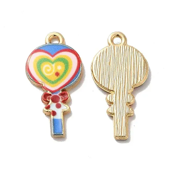 Alloy Enamel Pendants