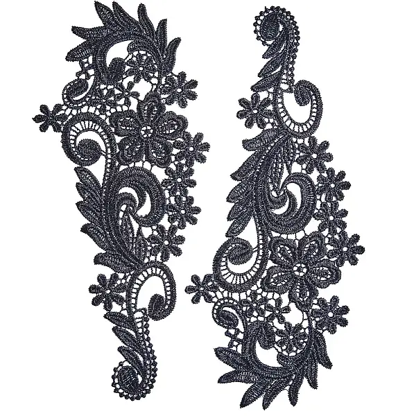 Polyester Embroidery Flower Lace Appliques