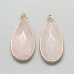 Natural Rose Quartz Pendants