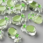 Transparent Enamel Acrylic Beads