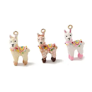 Alloy Enamel Pendants