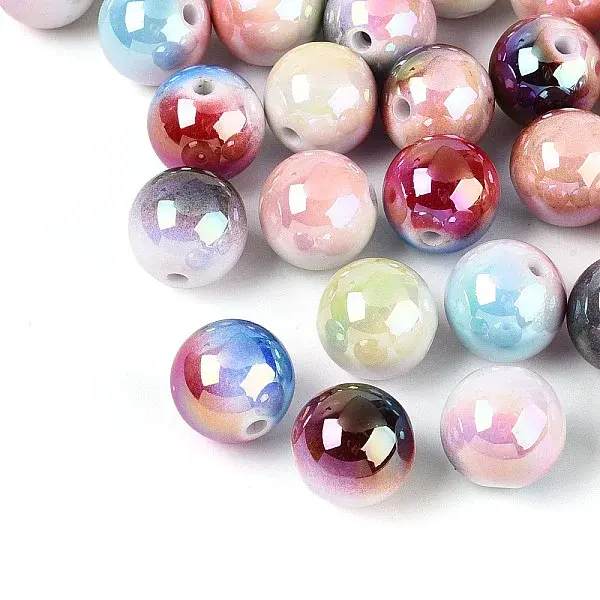 UV Plating Opaque Acrylic Beads