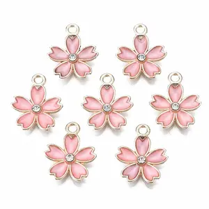 Alloy Enamel Pendants