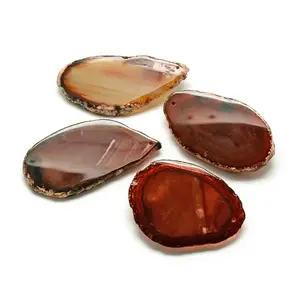 Natural Brazilian Agate Big Pendants