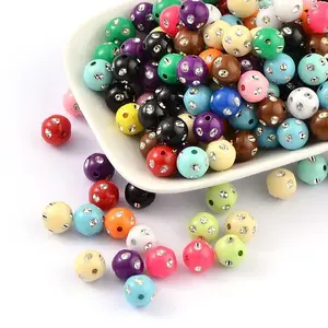 Opaque Acrylic Beads