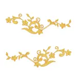 Computerized Embroidery Polyester Iron on/Sew on Patches