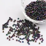 12/0 Iris Round Glass Seed Beads