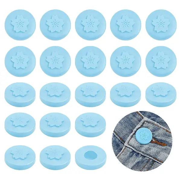 Silicone Button Covers for Jeans