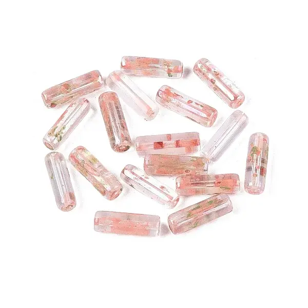 Picasso Transparent Glass Bugle Beads