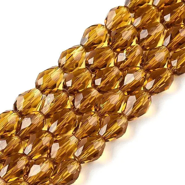 Transparent Glass Beads Strands