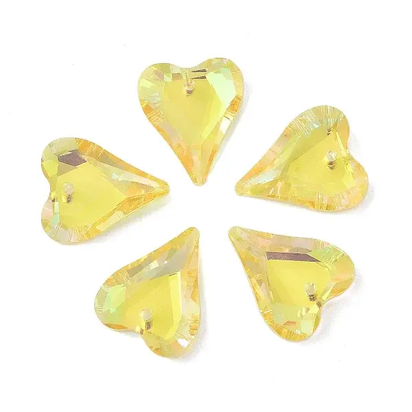 Electroplated Glass Pendants