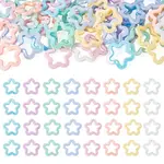 100Pcs Opaque Acrylic Pendants