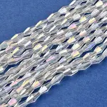 Electroplate Glass Beads Strands