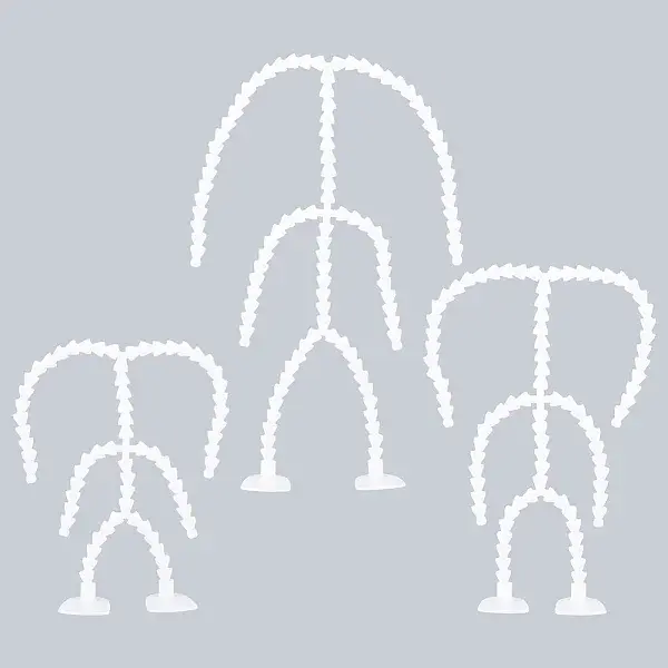 3Pcs 3 Styles Plastic Action Figure Movable Skeleton