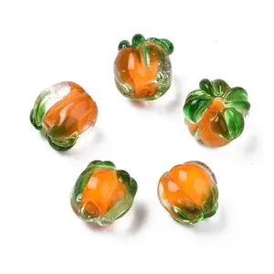Autumn Theme Handmade Lampwork Beads
