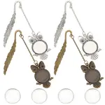 DIY Blank Owl Alloy Bookmark Making Kit