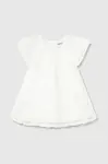 Dívčí šaty Mayoral bílá barva, mini, 1982