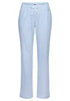 s.Oliver Pyžamové nohavice  svetlomodrá / biela