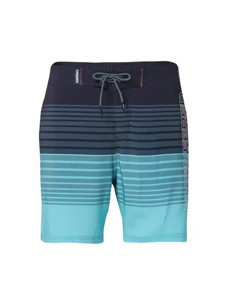 KOROSHI Plavecké šortky  tyrkysová / koralová / čierna / biela