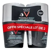 Vichy Homme deodorant 72H Invisible Resist Detranspirant 2 x 50 ml