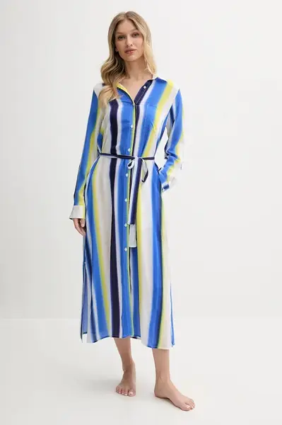 Pyžamo Dkny dámské, modrá barva, YI00052