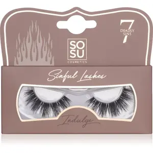 SOSU Cosmetics 7 Deadly Sins Lashes umelé mihalnice Indulge 1 ks