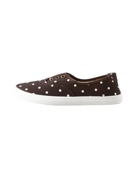 Next Slip-on obuv 'Forever Comfort'  čokoládová / biela