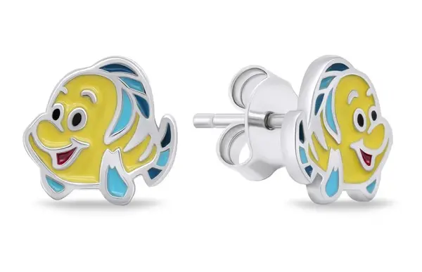 Brilio Silver Roztomilé stříbrné náušnice Rybičky EA707W