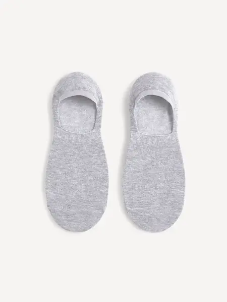 Svetlošedé ponožky Celio Misible