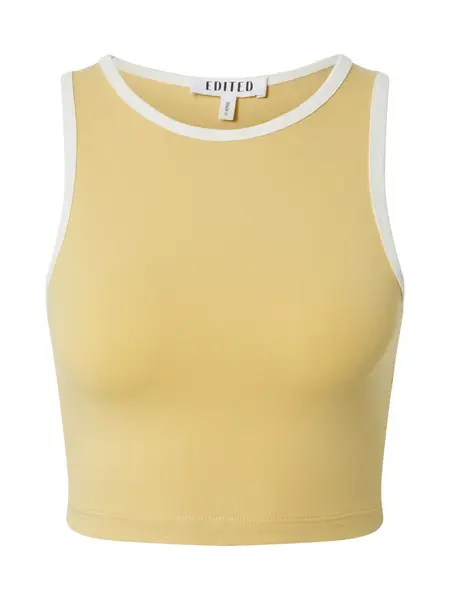 EDITED Top 'Lenni'  žltá / biela