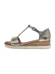 Tamaris Sandále  striebornosivá