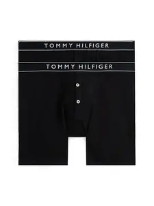 TOMMY HILFIGER Boxerky  čierna / biela
