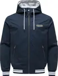 Ragwear Prechodná bunda 'Stewan'  námornícka modrá / biela