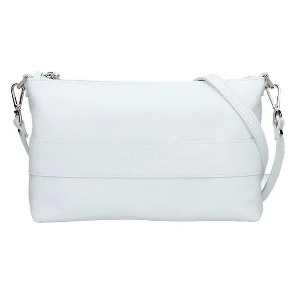 Dámska kožená kabelka Facebag Elesn - biela