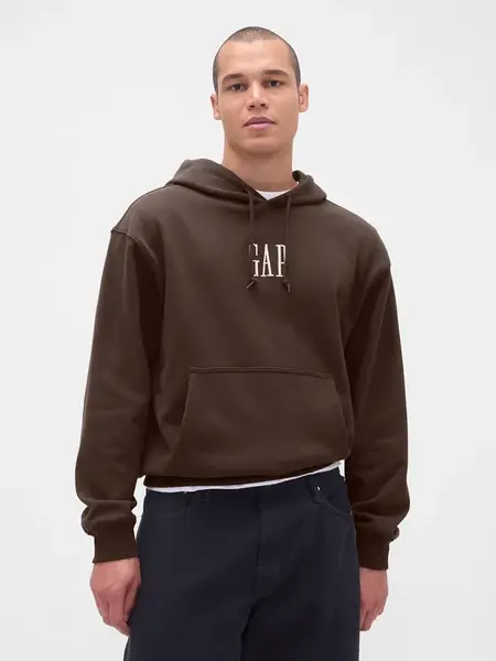 GAP Oversize mikina s logem Heavyweight - Pánské