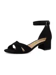 Tamaris Sandále  čierna