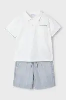 Dětská bavlněná souprava Mayoral modrá barva, 3232