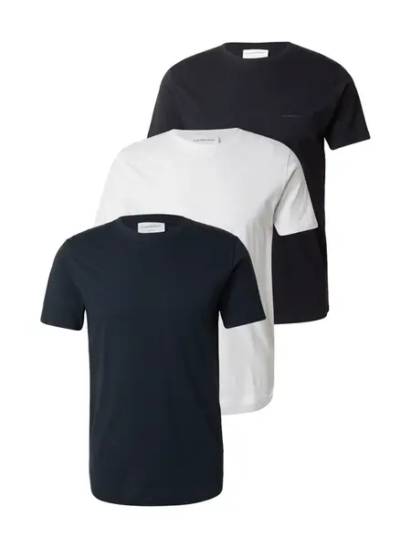 Lindbergh Tričko  modrá / čierna / biela